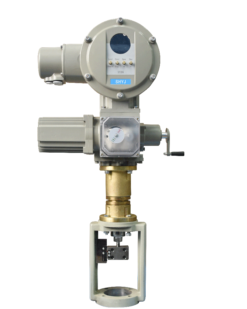 SYD6變頻智能型角行程電動執行機構（直連式、底座式）